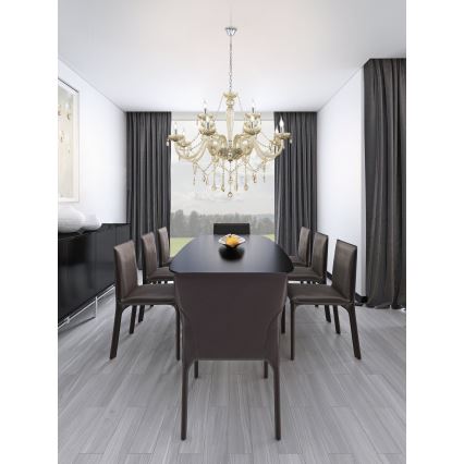 Eglo 39094 - Candelabro BASILANO 12xE14/40W/230V