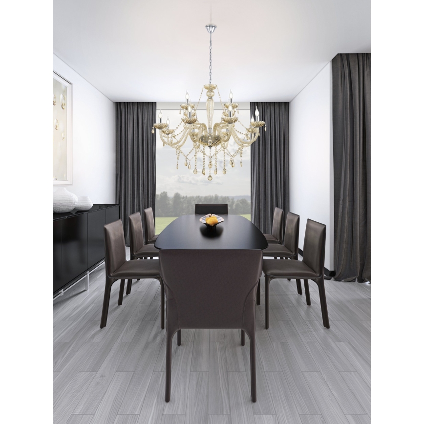 Eglo 39094 - Candelabro BASILANO 12xE14/40W/230V
