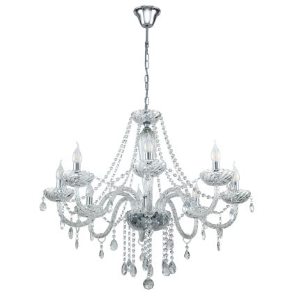 Eglo - Candelabro 8xE14/40W/230V