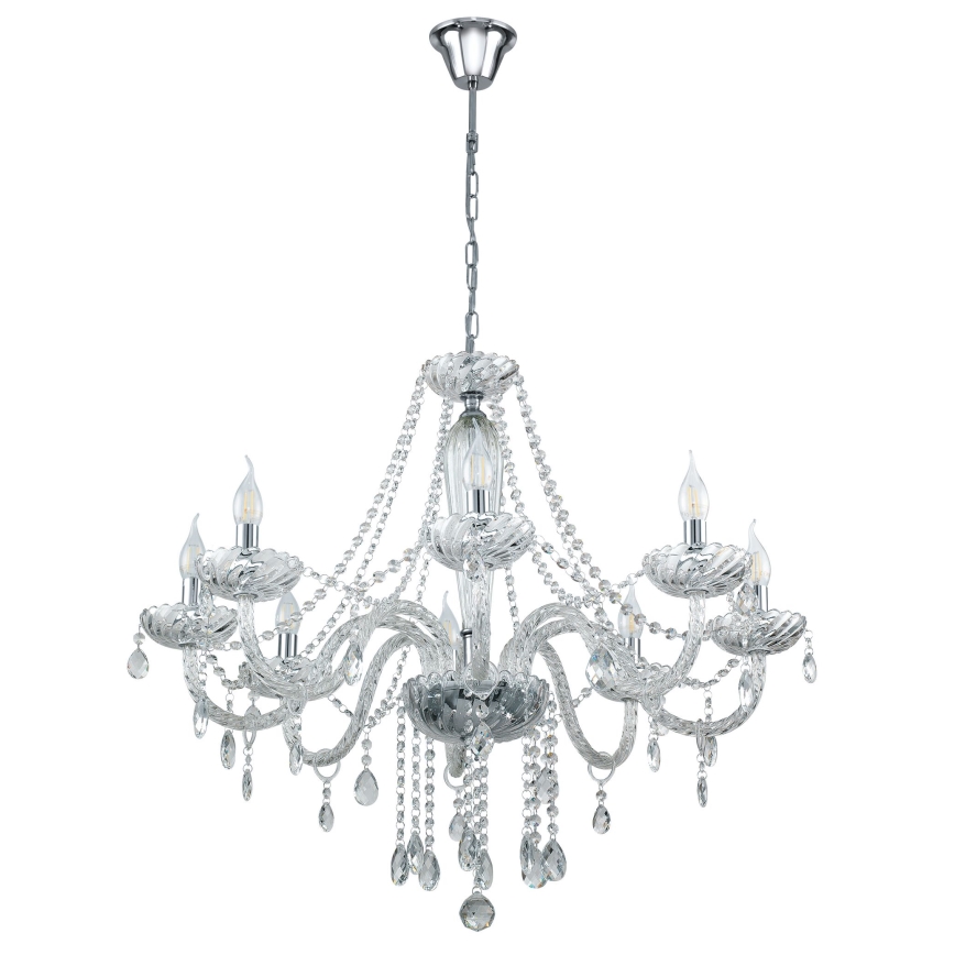 Eglo - Candelabro 8xE14/40W/230V