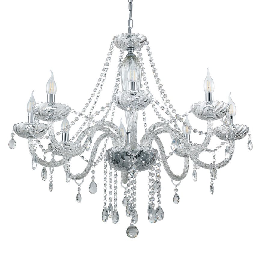 Eglo - Candelabro 8xE14/40W/230V