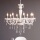 Eglo 39114 - Candelabro CARPENTO 8x14/40W/230V