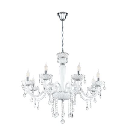 Eglo 39114 - Candelabro CARPENTO 8x14/40W/230V