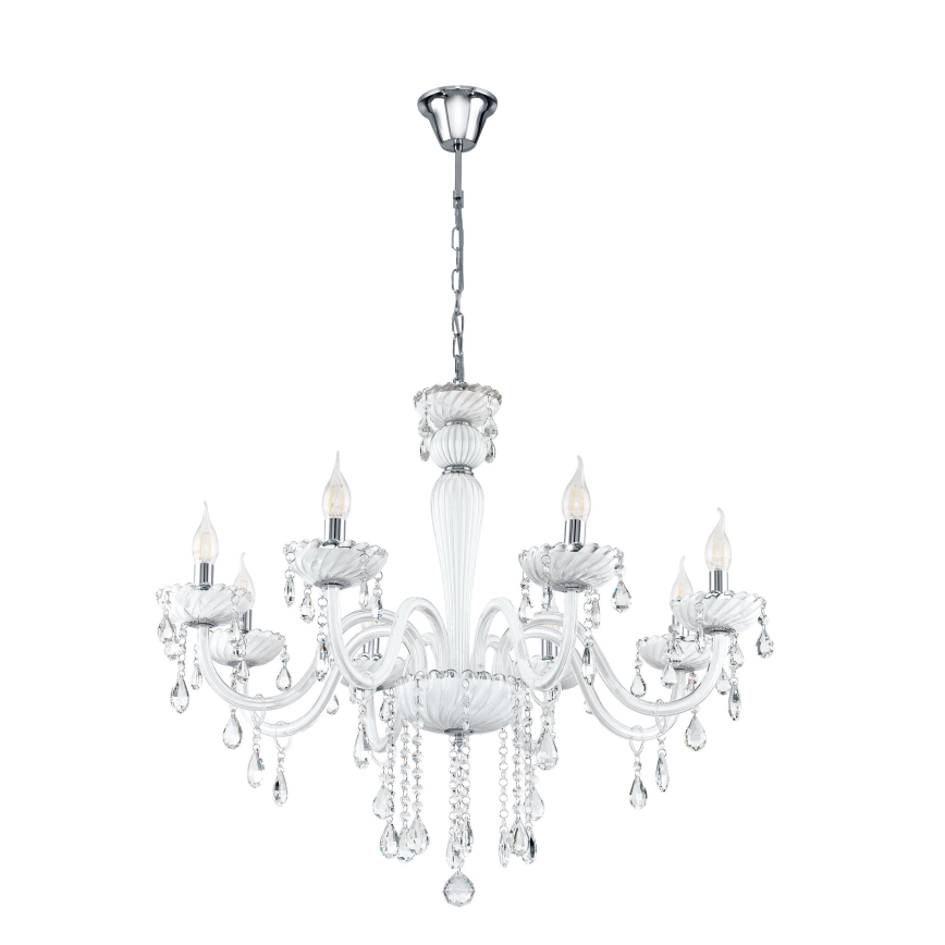 Eglo 39114 - Candelabro CARPENTO 8x14/40W/230V