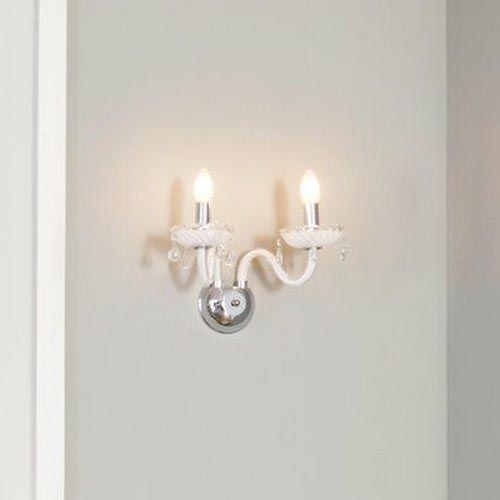 Eglo 39116 - Luz de parede CARPENTO 2xE14/40W/230V