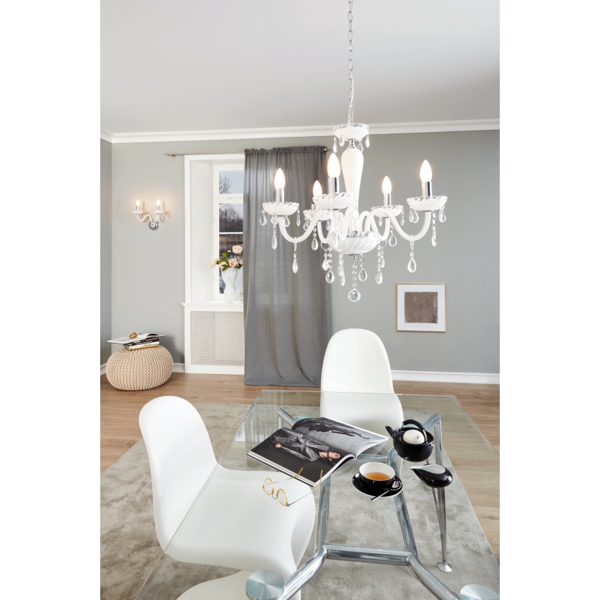 Eglo 39116 - Luz de parede CARPENTO 2xE14/40W/230V