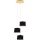 Eglo 39226 - Candelabro DOLORITA 3xE27/60W/230V