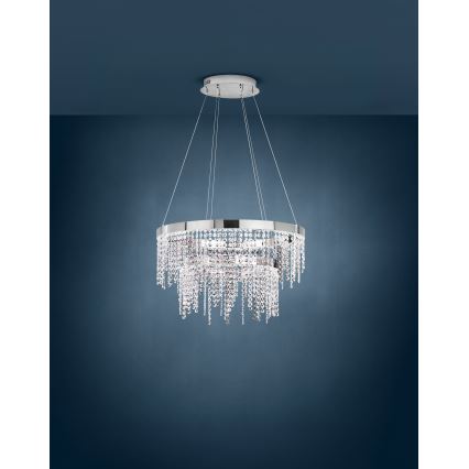 Eglo - Candeeiro suspenso LED com regulação LED/45W/230V