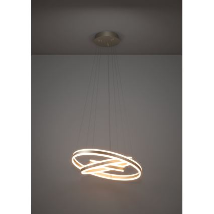 Eglo - Candeeiro suspenso LED com regulação LED/78W/230V + LED/70W + LED/34W
