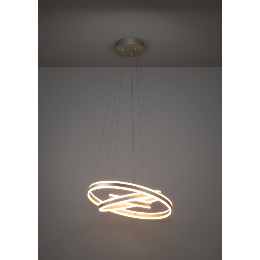 Eglo - Candeeiro suspenso LED com regulação LED/78W/230V + LED/70W + LED/34W