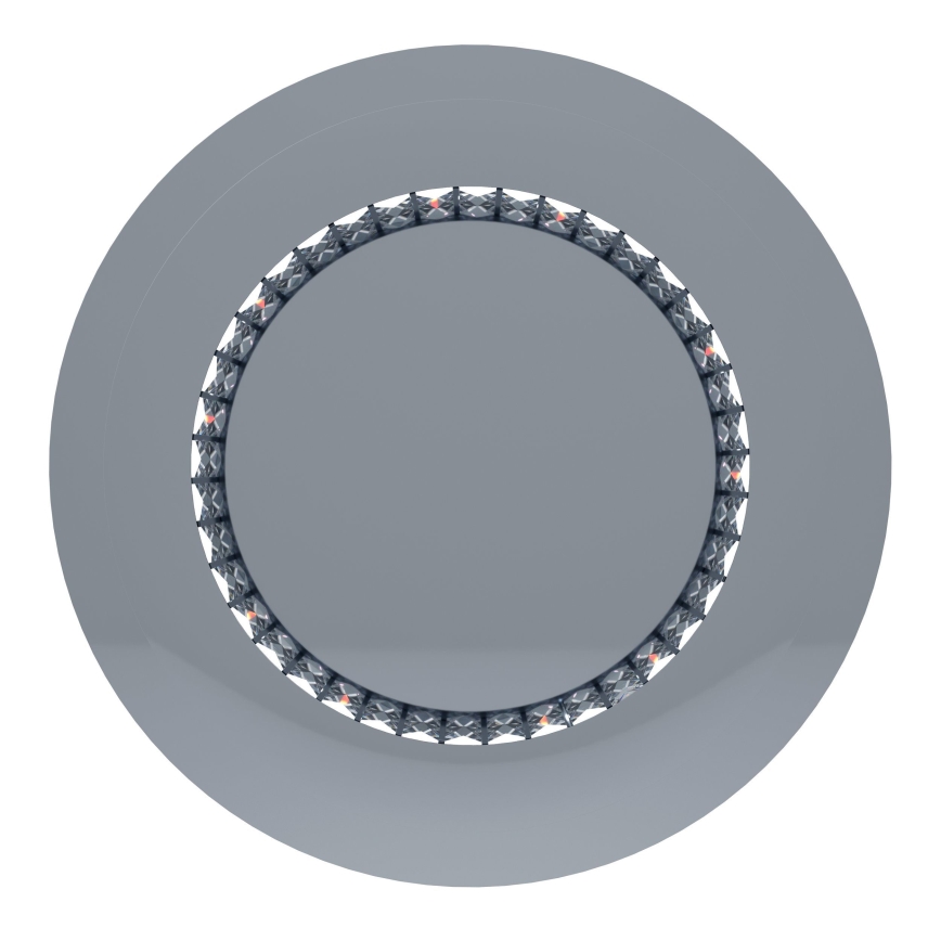Eglo - Iluminação de teto LED com regulação LED/31,5W/230V