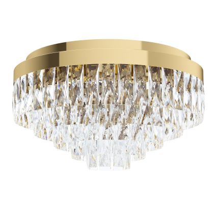 Eglo - Iluminação de teto 8xE14/40W/230V dourada