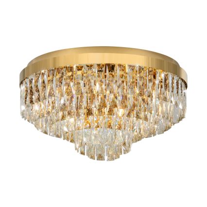Eglo - Iluminação de teto 11xE14/40W/230V dourada