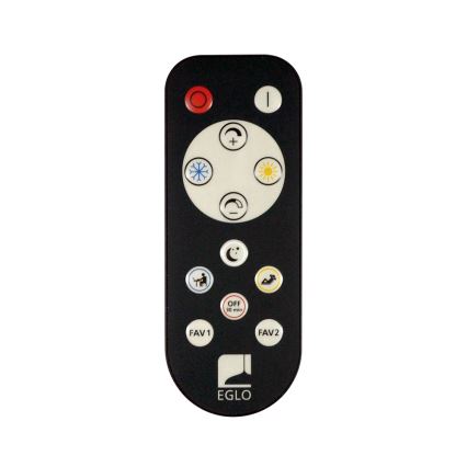 Eglo - Luz de teto fosca LED LED/27W/230V + RC