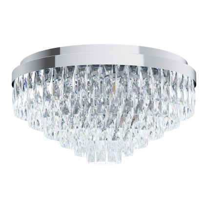 Eglo - Iluminação de teto 11xE14/40W/230V brilhante cromado