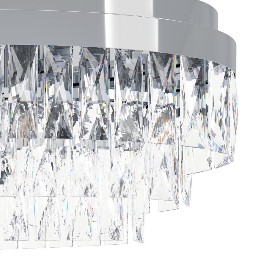 Eglo - Candelabro suspenso 10xE14/40W/230V brilhante cromado