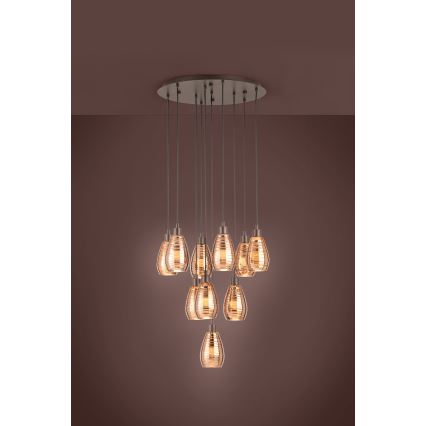 Eglo - Candelabro num fio 10xE27/60W/230V