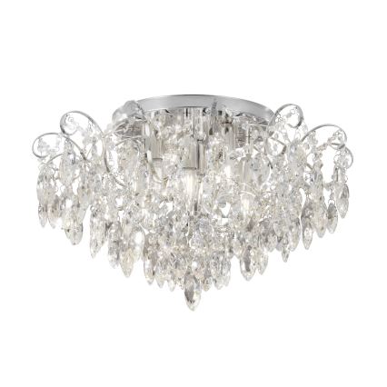 Eglo - Candelabro montado à superfície 6xE14/25W/230V