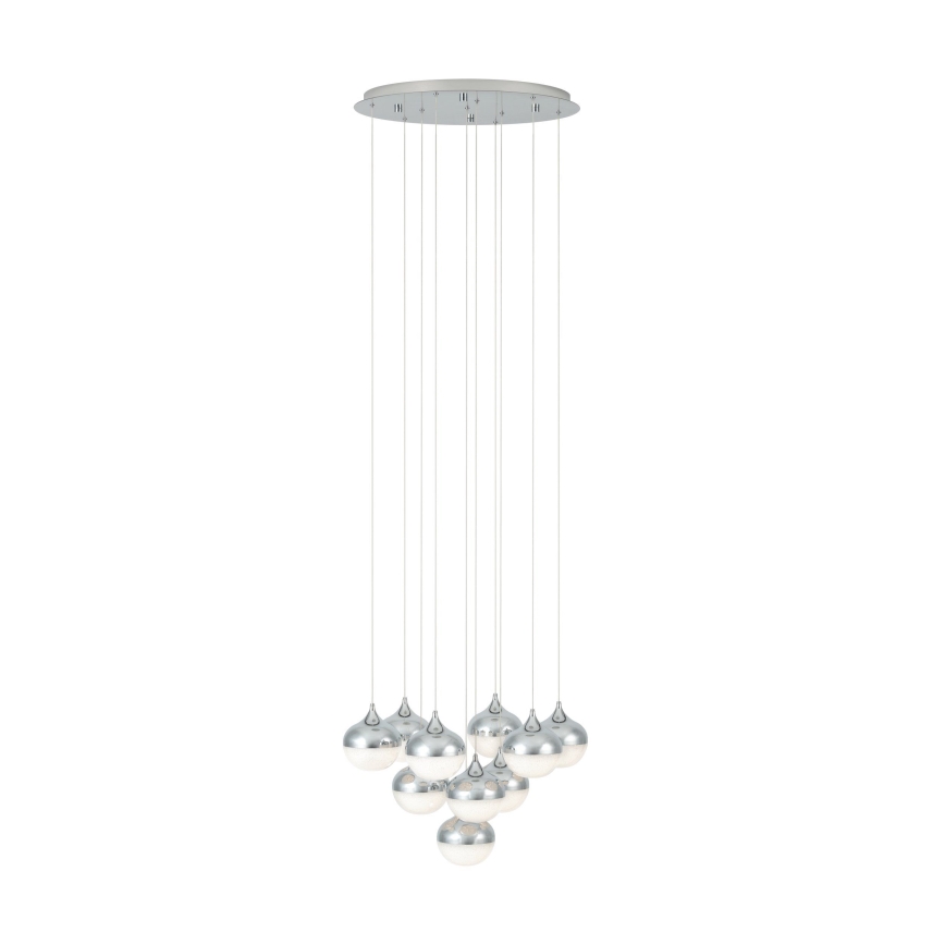 Eglo - Candelabro suspenso LED com regulação 10xLED/3,1W/230V