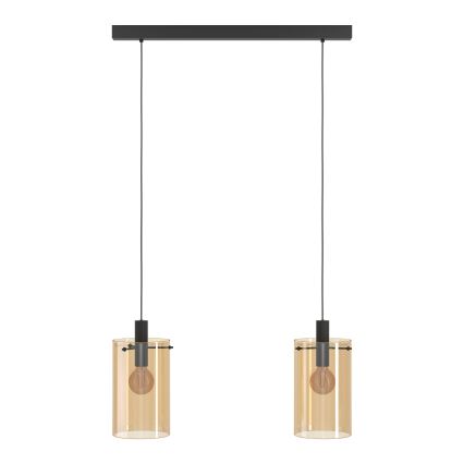 Eglo - Candelabro suspenso 2xE27/40W/230V