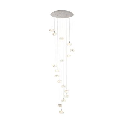 Eglo - Candelabro suspenso LED com regulação 17xLED/4,5W/230V