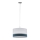 Eglo 39554 - Candeeiro suspenso SPALTINI 1xE27/60W/230V