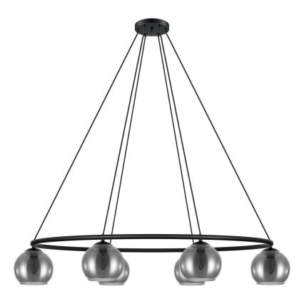 Eglo - Candelabro suspenso 6xE14/25W/230V