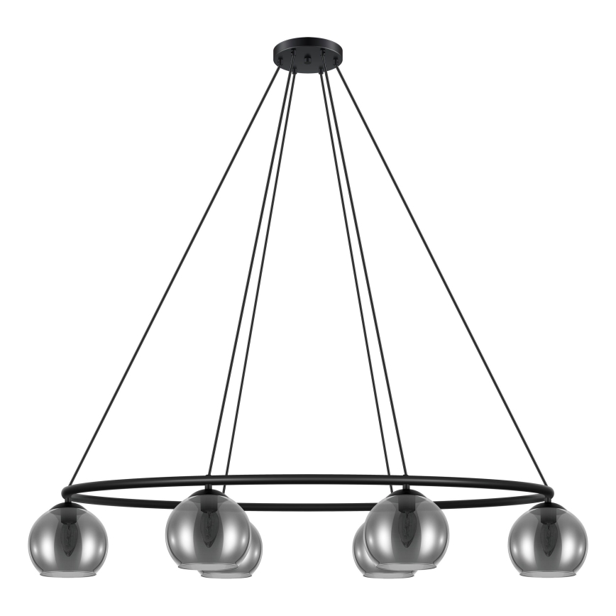 Eglo - Candelabro suspenso 6xE14/25W/230V