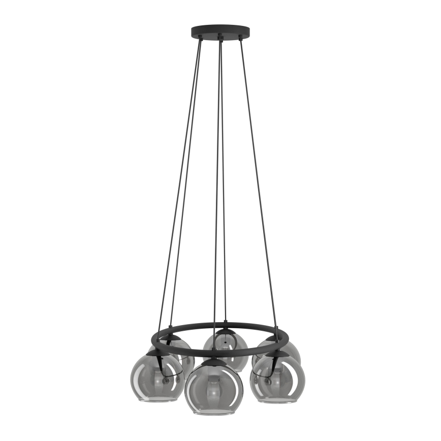 Eglo - Candelabro suspenso 6xE14/25W/230V