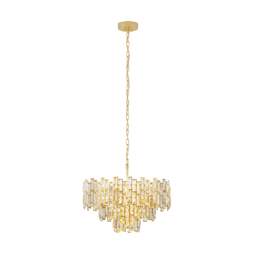 Eglo - Candelabro suspenso 10xE14/25W/230V d. 63 cm
