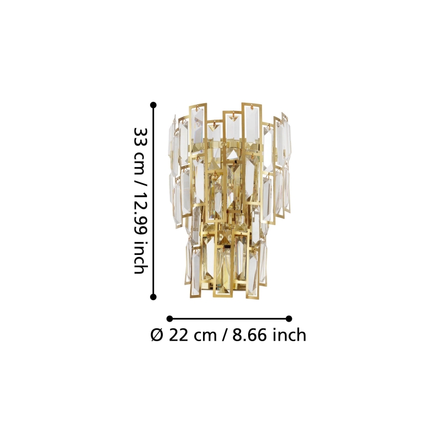 Eglo - Iluminação de parede 3xE14/25W/230V