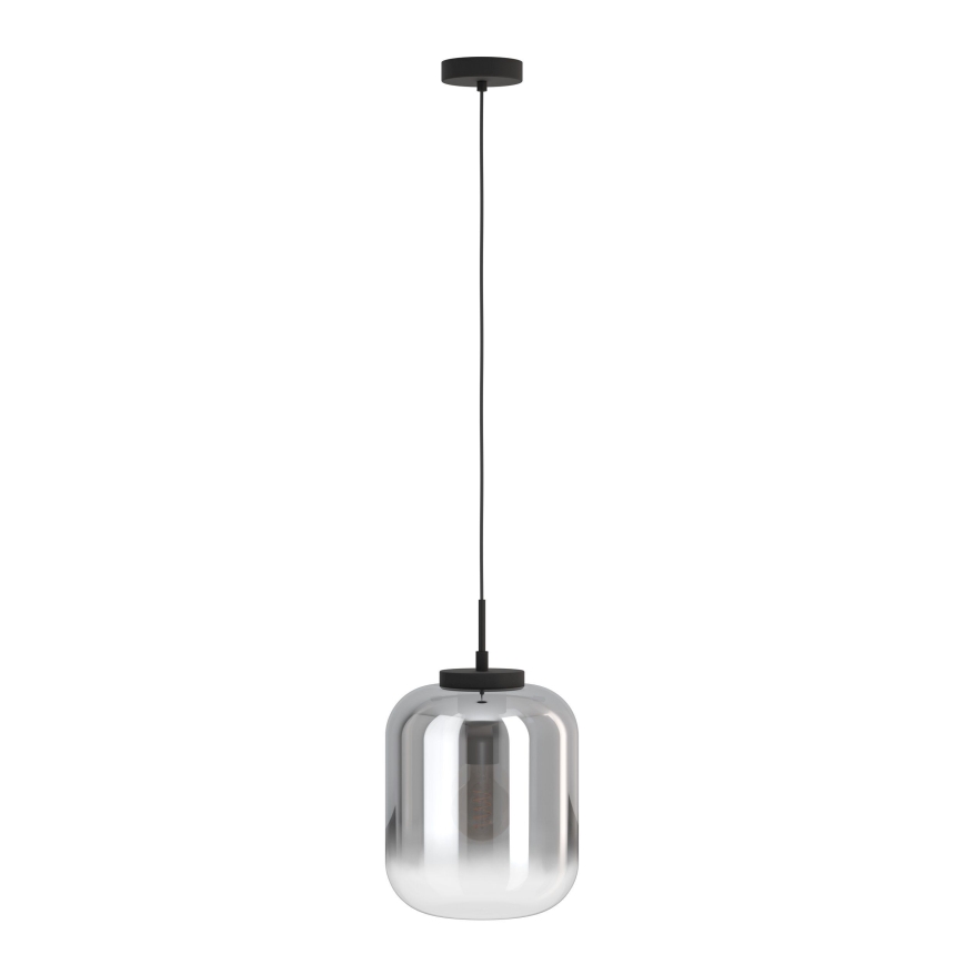 Eglo - Candeeiro suspenso 1xE27/40W/230V diâmetro 25 cm cinzento