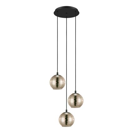 Eglo - Candelabro suspenso 3xE27/40W/230V