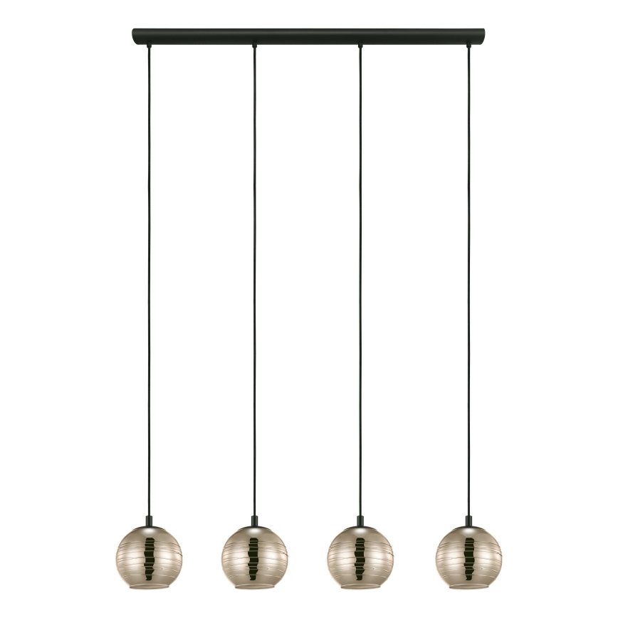 Eglo - Candelabro suspenso 4xE27/40W/230V