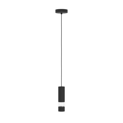Eglo - Candeeiro suspenso LED 1xGU10/4,6W/230V preto