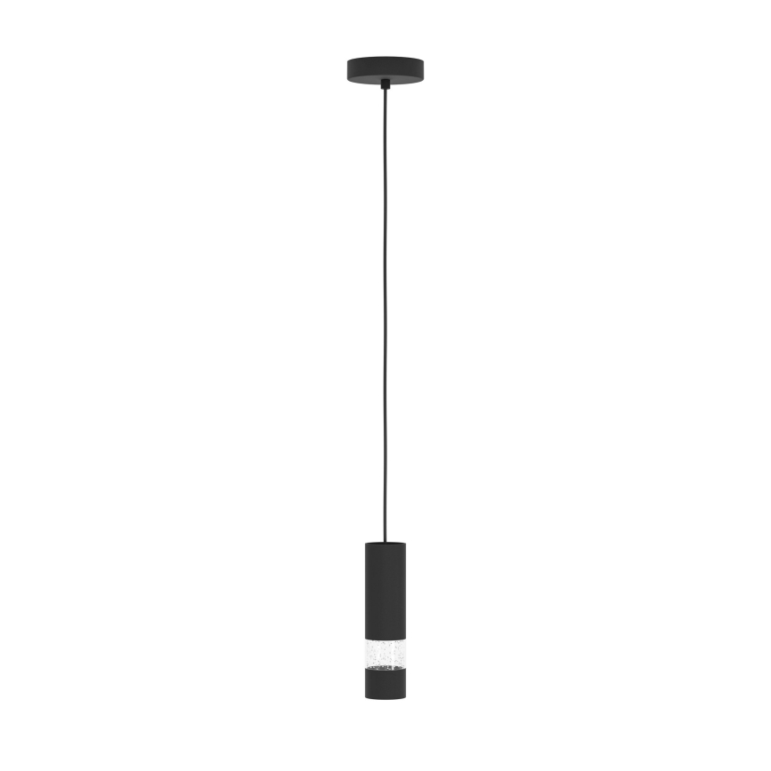 Eglo - Candeeiro suspenso LED 1xGU10/4,6W/230V preto