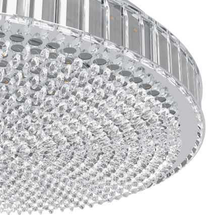 Eglo - Iluminação de teto LED com regulação LED/52,4W/230V