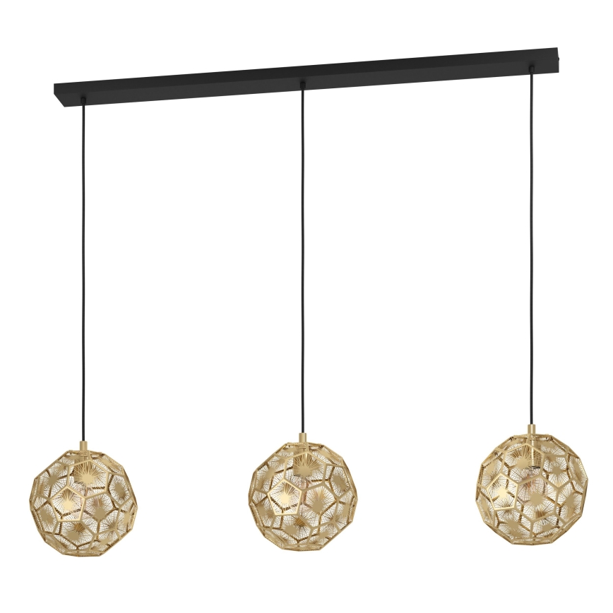 Eglo - Candelabro suspenso 3xE27/60W/230V