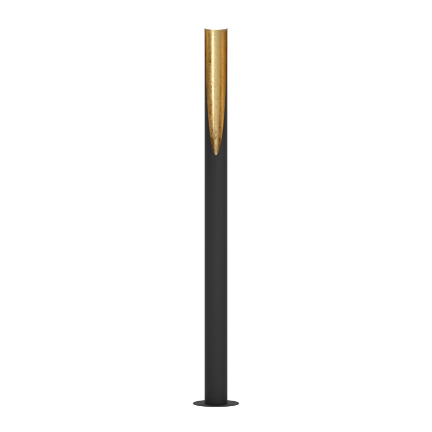 Eglo - Candeeiro de chão LED 1xGU10/4,7W/230V preto/dourado