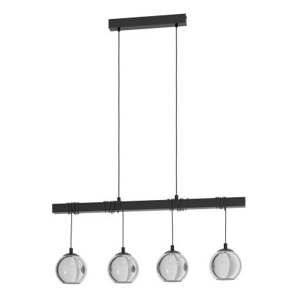 Eglo - Candelabro suspenso 4xE27/40W/230V