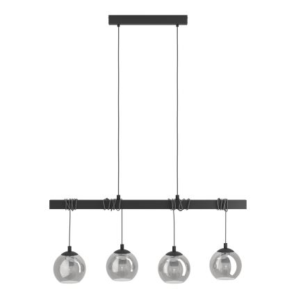 Eglo - Candelabro suspenso 4xE27/40W/230V