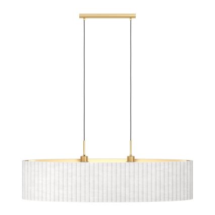Eglo - Candelabro suspenso 2xE27/40W/230V branco