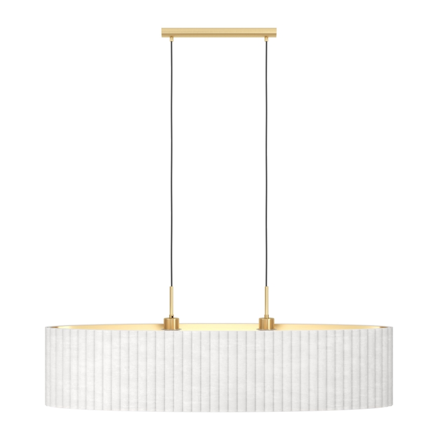 Eglo - Candelabro suspenso 2xE27/40W/230V branco