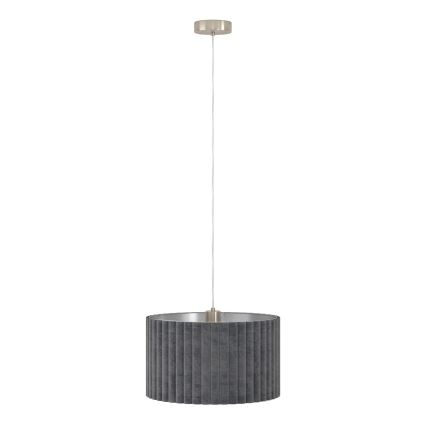 Eglo - Candelabro suspenso 2xE27/40W/230V cinzento