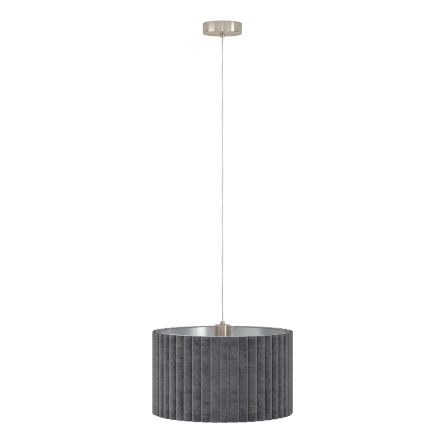 Eglo - Candelabro suspenso 2xE27/40W/230V cinzento