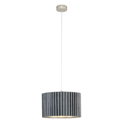 Eglo - Candelabro suspenso 1xE27/40W/230V cinzento