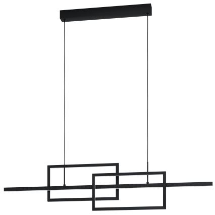 Eglo - Candeeiro suspenso LED com regulação LED/28W/230V