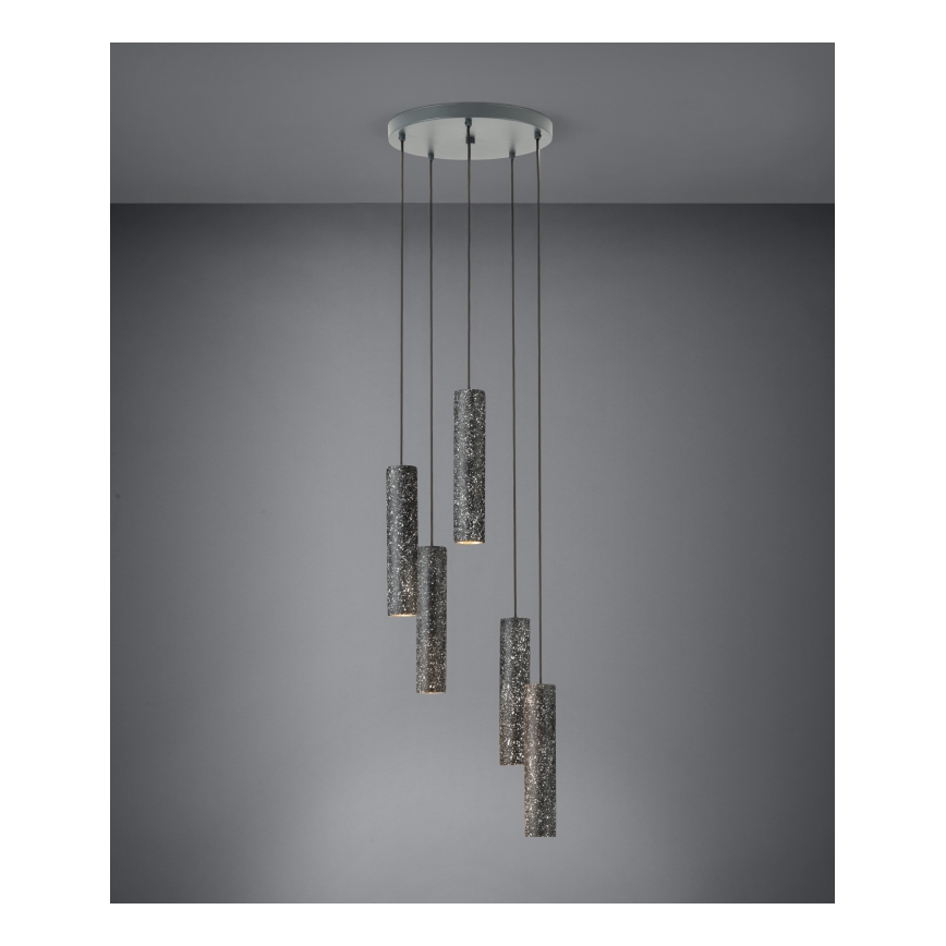 Eglo - Candelabro suspenso LED 5xGU10/4,5W/230V