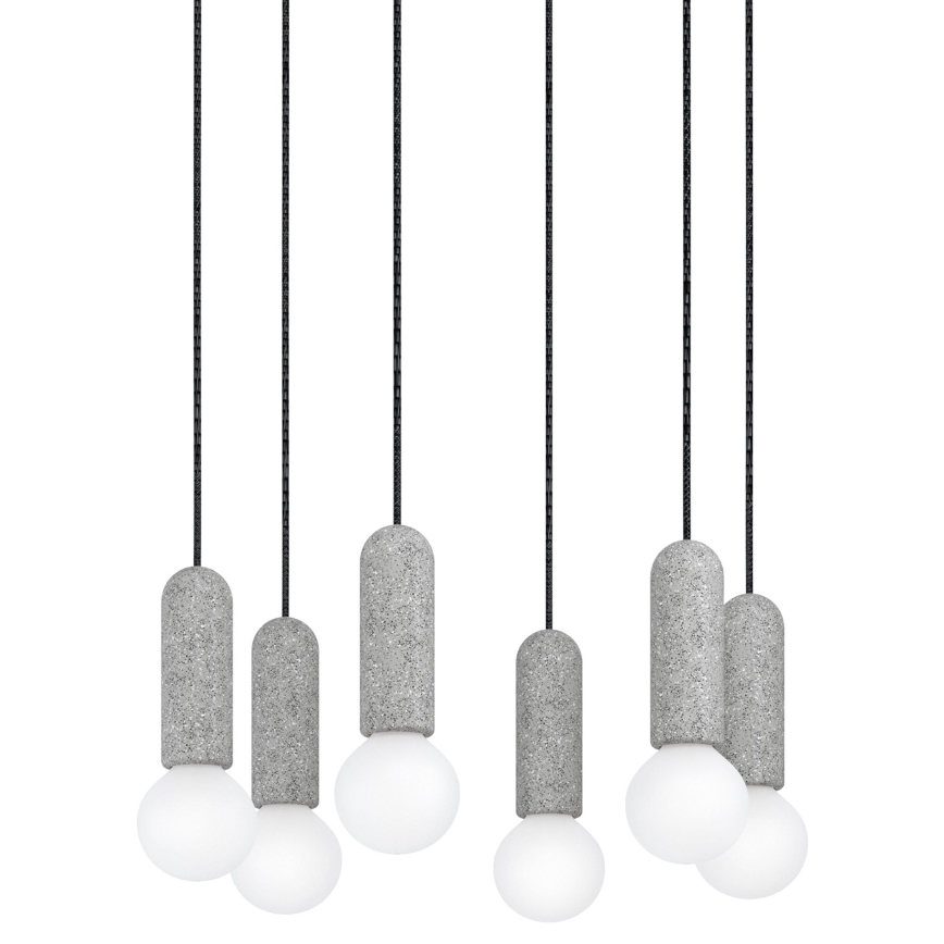 Eglo - Candeeiro suspenso 6xE27/40W/230V aranha