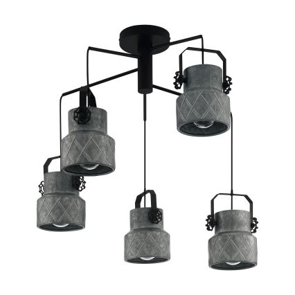 Eglo - Candelabro integrado 5xE27/40W/230V